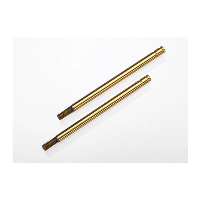 Shock shafts, hardened steel, titanium nitride coated (X-lon, TRX2765T