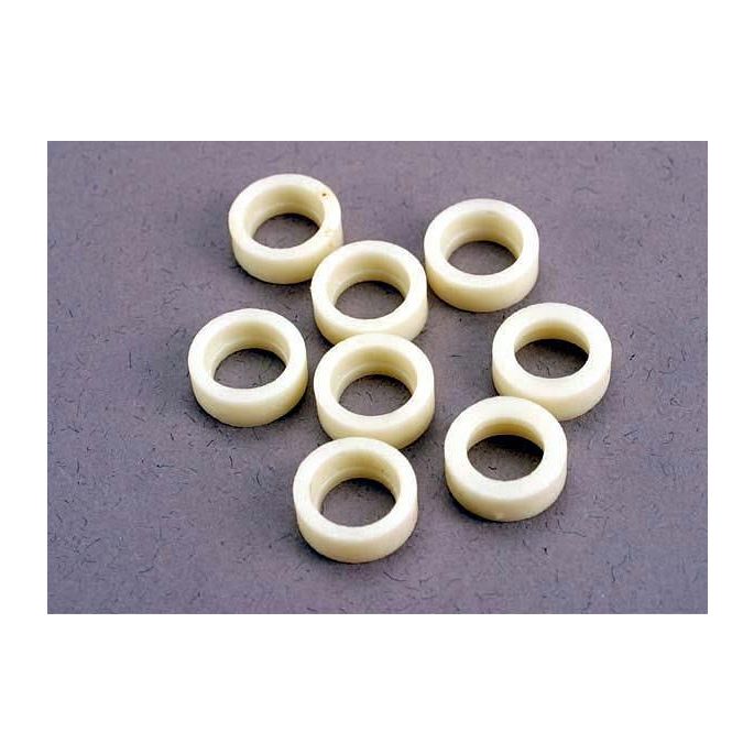 Bearing adapters (8) (allows use of lighter 5x8mm bearings i, TRX2769