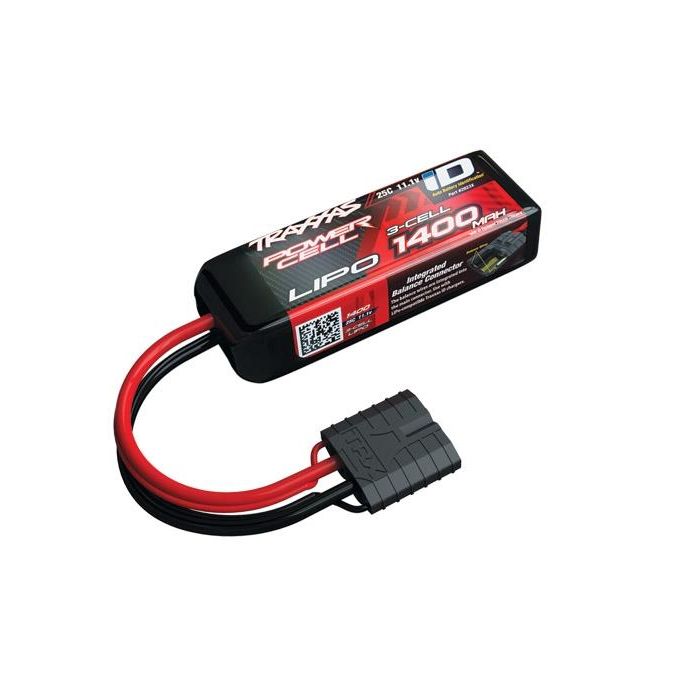 Power Cell LiPo 1400mAh 11.1V 3S 25C , all 1/16 models, TRX2823X