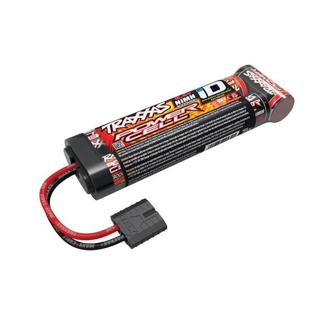Battery, Power Cell, 3000mAh (NiMH, 7-C flat, 8.4V), TRX2923X