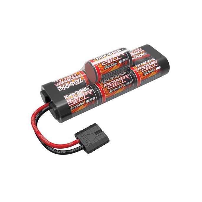 Battery, Power Cell, 3000mAh (NiMH, 7-C hump, 8.4V) ID, TRX2926X