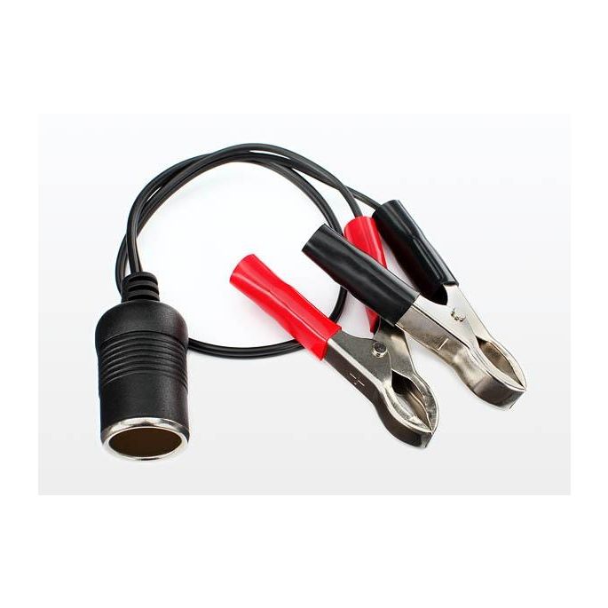 12V ADAPTER (FEMALE) TO ALLIGATOR CLIPS, TRX2979