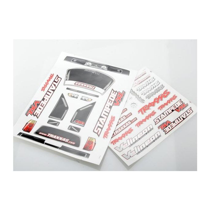 Decal sheets, Stampede VXL, TRX3613R