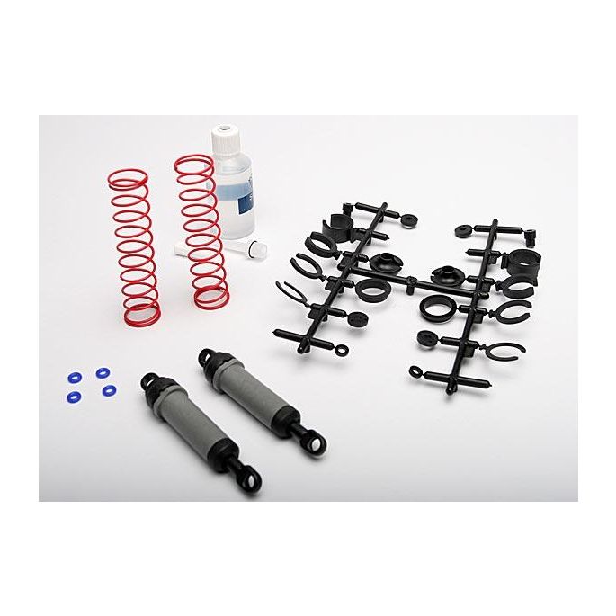 Ultra Shocks (grey) (xx-long) (complete w/ spring pre-load s, TRX3762A