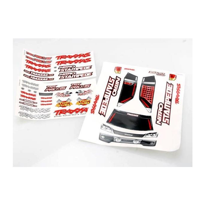 Decal sheets, Nitro Stampede, TRX4113X