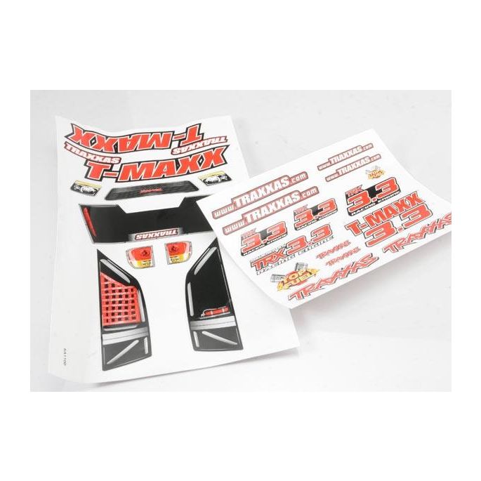 Decal sheets, T-Maxx 3.3 (long wheelbase) (model 4908), TRX4920X