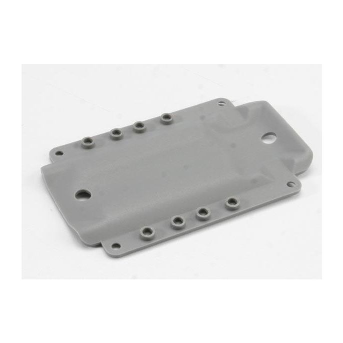 Skidplate, transmission, nylon (grey) (for long wheelbase ch, TRX4969