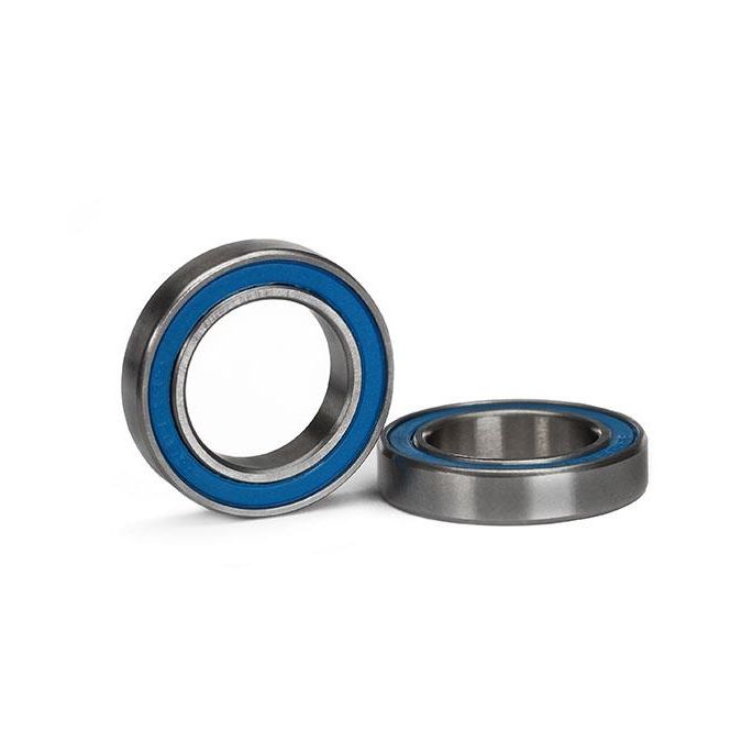 Ball bearing, blue rubber sealed (15x24x5mm) (2), TRX5106