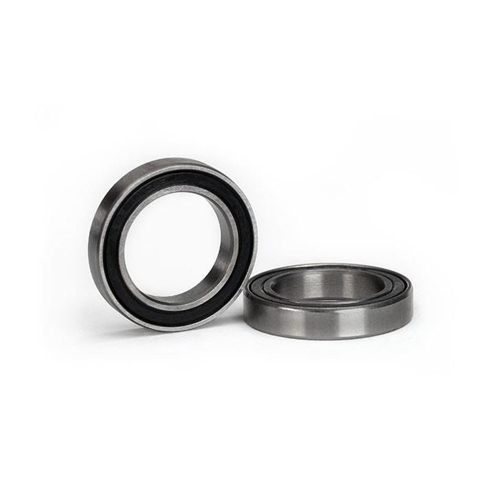 Ball bearing, black rubber sealed (15x24x5mm) (2), TRX5106A