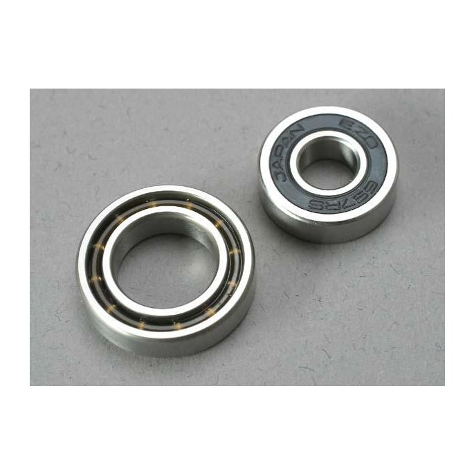 Ball bearings (7x17x5mm) (1)/ 12x21x5mm (1) (TRX 3.3, 2.5R,, TRX5223