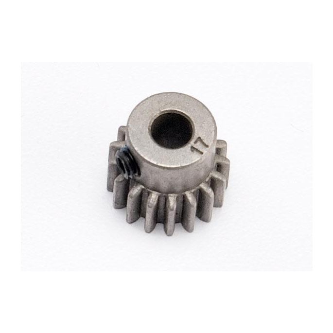 Gear, 17-T pinion (32-pitch) (hardened steel) (fits 5mm shaf, TRX5643