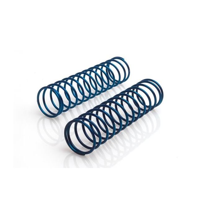 Front Shock Spring blue (2pcs) - S10Twister SC, 124104