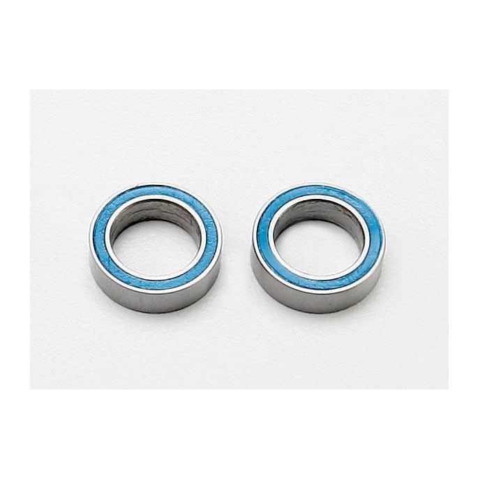 Ball bearings, blue rubber sealed (8x12x3.5mm) (2), TRX7020