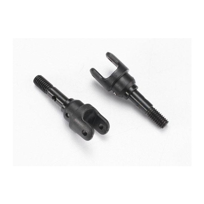 Stub axle, steel (2)/ yokes (2) (assembled), TRX7054