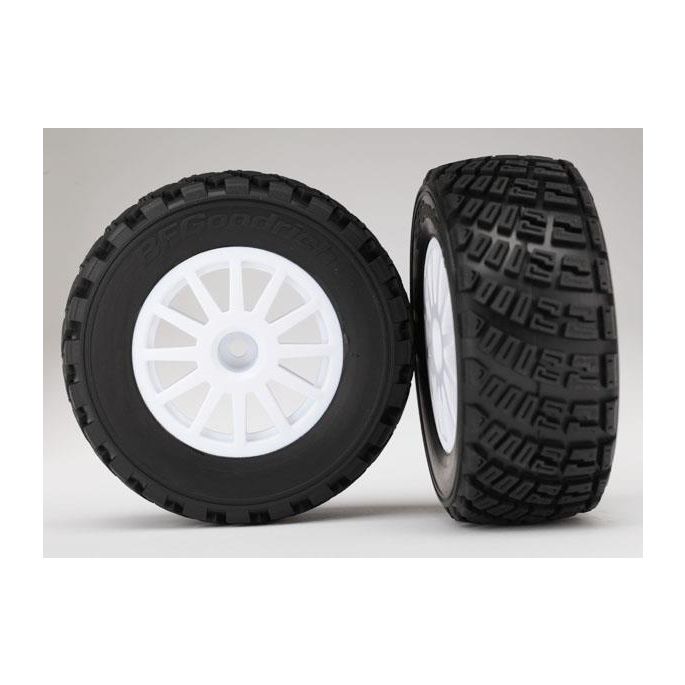 TIRES & WHEELS, ASSEMBLED, GLUWhite wheels, BFGoodrich® Rall, TRX7473