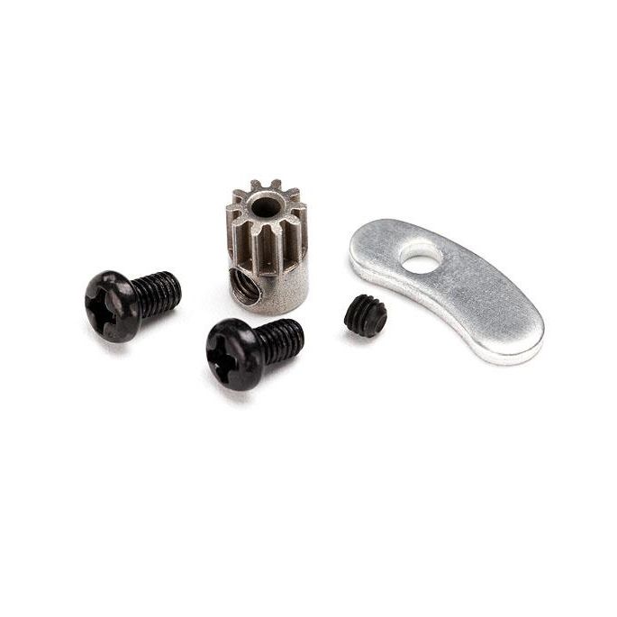 Gear, 10-T pinion / set screw, TRX7645