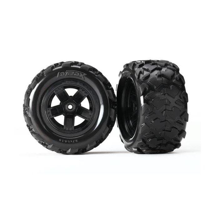 Tires & wheels, assembled, glu, TRX7672