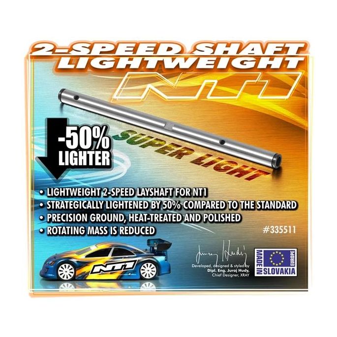 2-Speed Shaft Lightweight, X335511