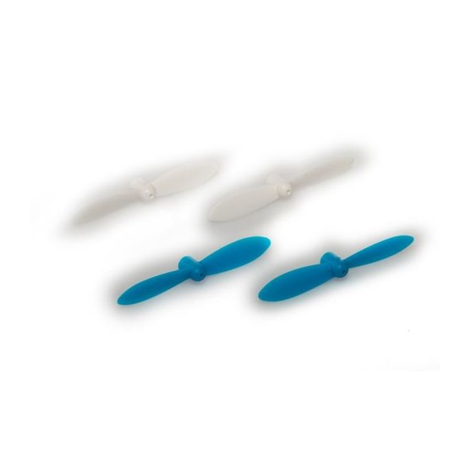 Spare rotors (4 pcs., 2x blue,, 2x white) - LRP H4 Gravit Na, 222752