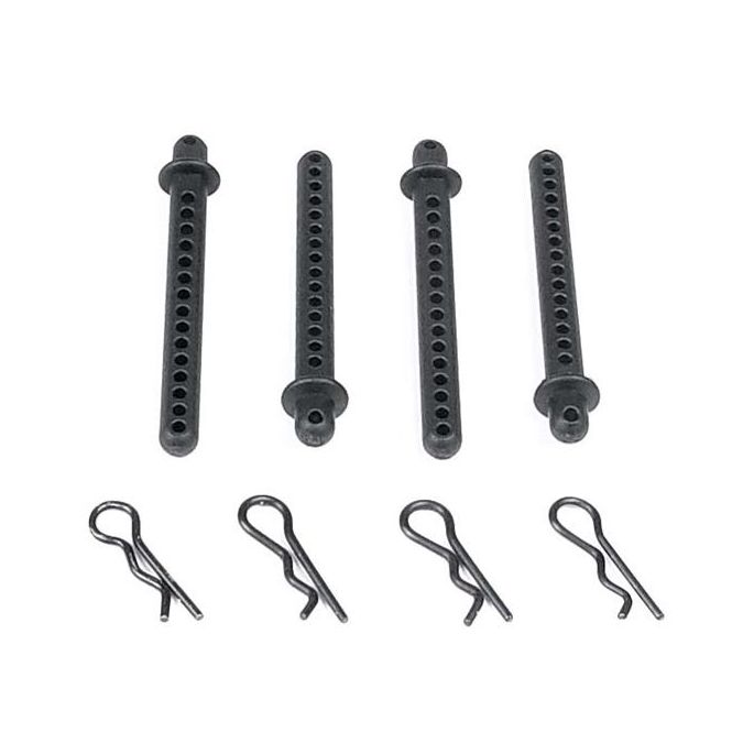 Composite Body Posts (4) + Body Clips, X381300