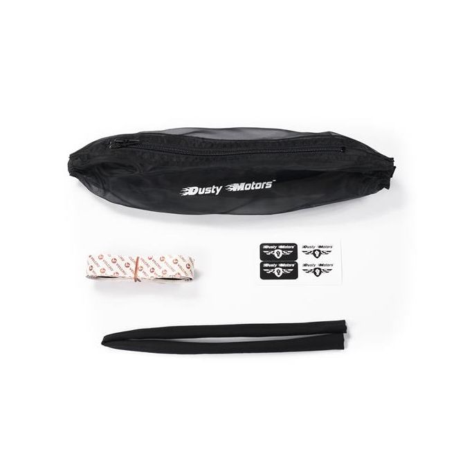 Dusty Motors Protection Cover for Traxxas 1/16 scale Black, DMC0041