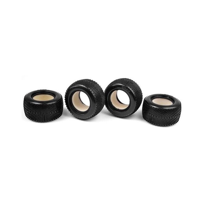Micro Truck M18T Pin Tire & Insert (4+4), X389610