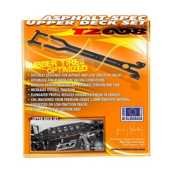 T2'008 Asphalt-Spec Upper Deck Graphite + Rear Upper Deck S, X301185