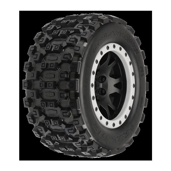 Badlands MX43 X-MAXX MTD Impulse Blk/Gry F/R (PRO1013113)