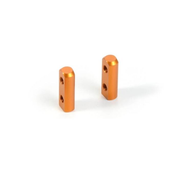 X10 ALU SERVO MOUNT - ORANGE (2), X376255-O