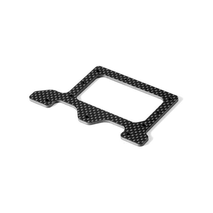 X10'16 GRAPHITE 2.5MM REAR POD LOWER PLATE, X371151