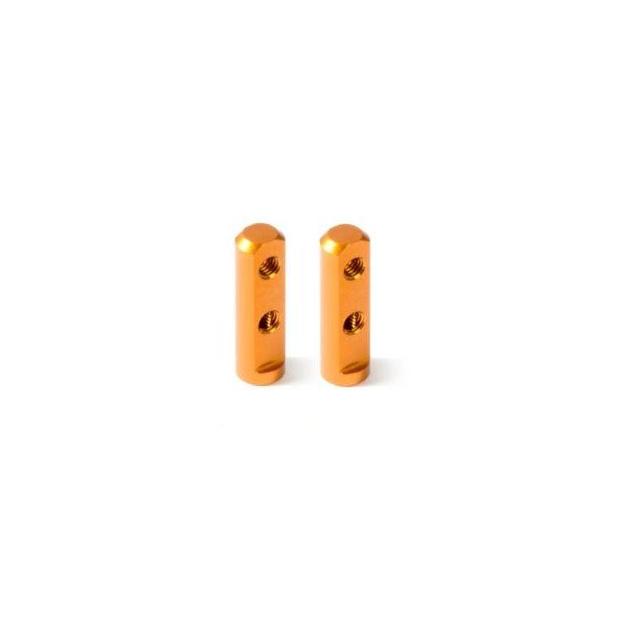X12 ALU SERVO MOUNT - ORANGE (2), X376257-O