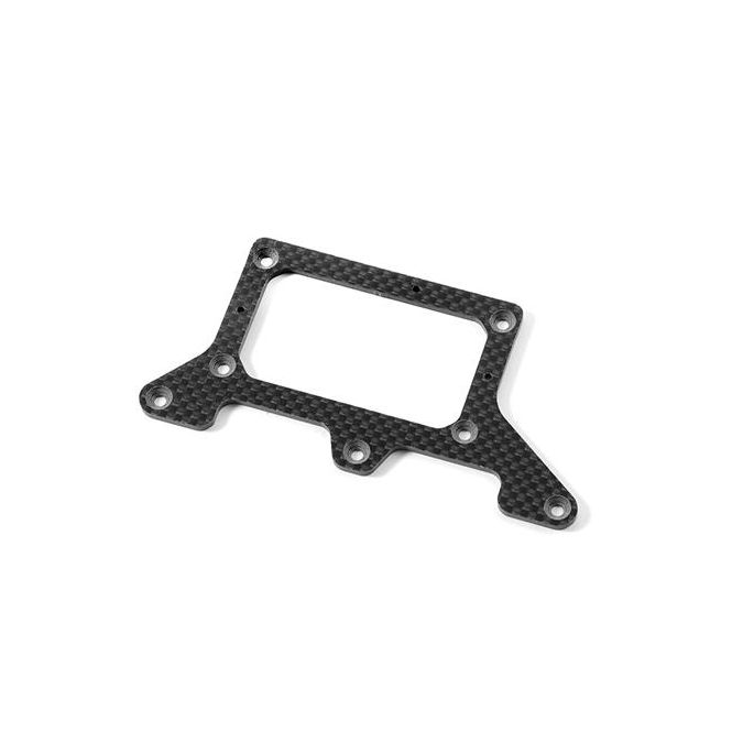 X12'16 GRAPHITE 2.5MM REAR POD LOWER PLATE, X371150