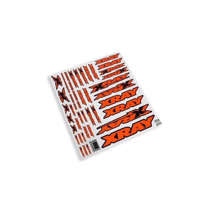 Xray Sticker For Body Neon Orange, X397316