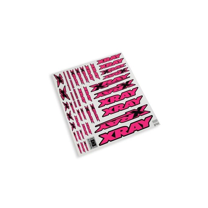 Xray Sticker For Body Neon Red, X397314