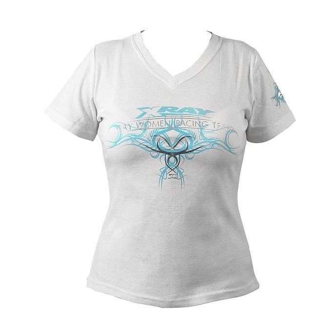 Xray Team Lady T-Shirt White (L), X395030L