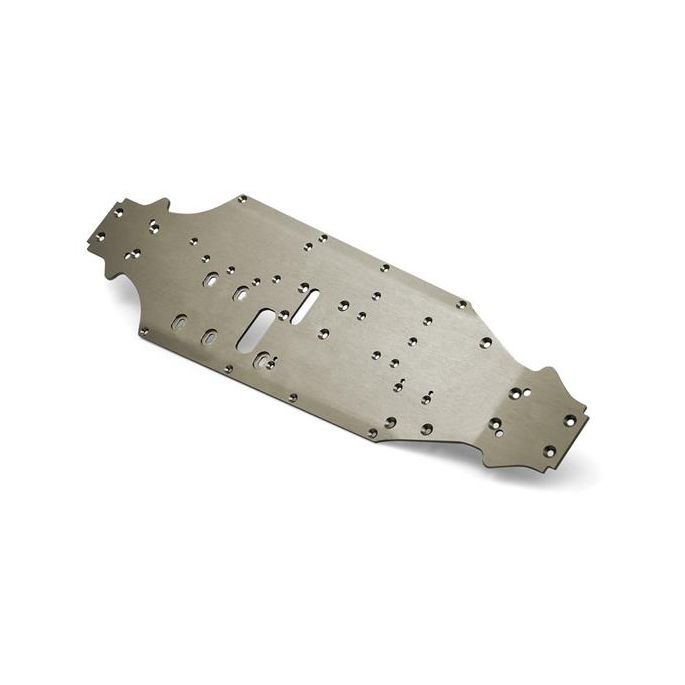 XT8 Alu Chassis Hardcoated Swiss 7075 T6 (3mm), X351120
