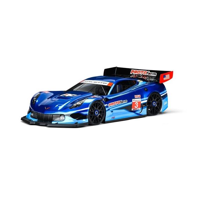 Chevrolet Corvette C7.R Clear Body 1:8 GT (Short WB) (PRM155140)