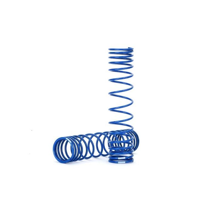 Spring, shock, front (blue) (GTR)