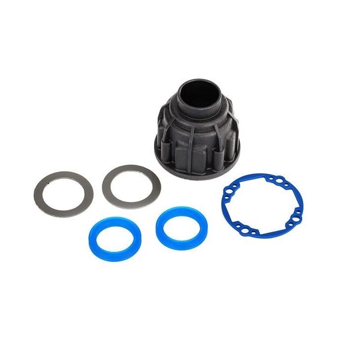 Carrier, differential (front or center)/ x-ring gaskets (2)/ ring gear gasket/ 1