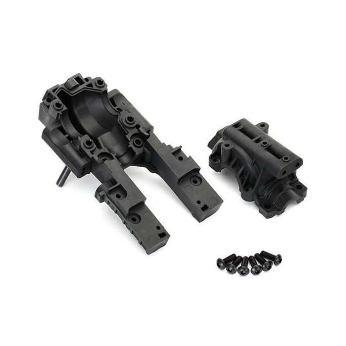 Bulkhead, front (upper and lower)/ 4x12mm BCS (6) (requires #8622 chassis)