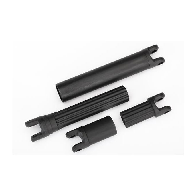 Half shafts, center (internal splined (2)/ external splined (2)) (plastic parts