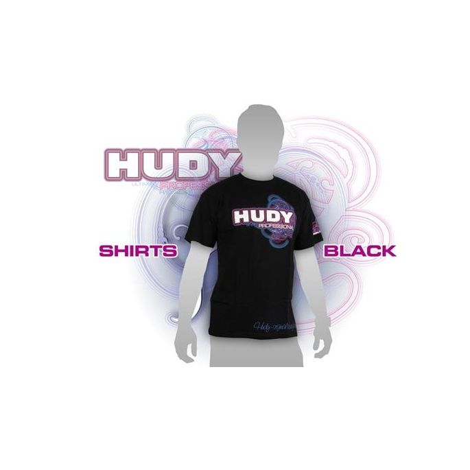 HUDY T-SHIRT - BLACK (L), H281047L