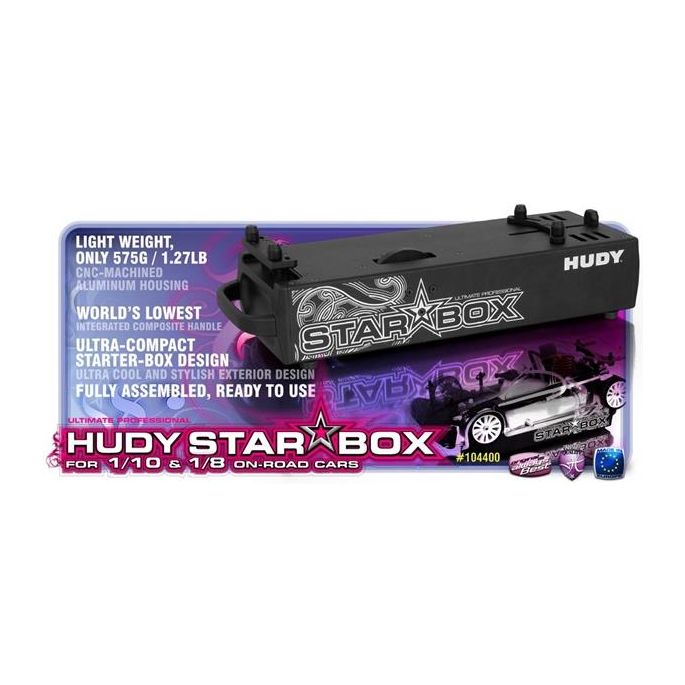 Hudy Star-Box On-Road 1/10 & 1/8, H104400