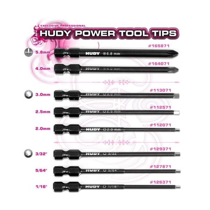 Power Tool Tip Allen Hex 3.0 X 90 mm, H113071