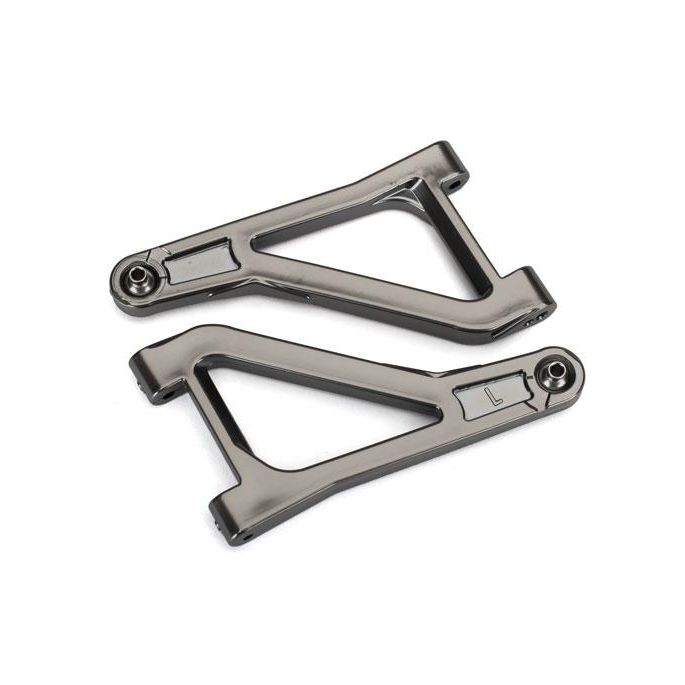 Satin Black Chrome Upper Suspension Arms (L&R)