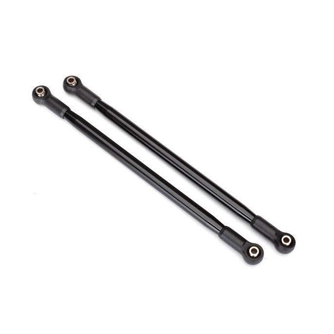 Suspension link, rear (upper) (aluminum, black-anodized) (10x206mm, center to ce