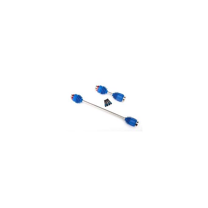 Driveshafts, center E-Revo (steel constant-velocity) front (1)/ rear (1) (assemb