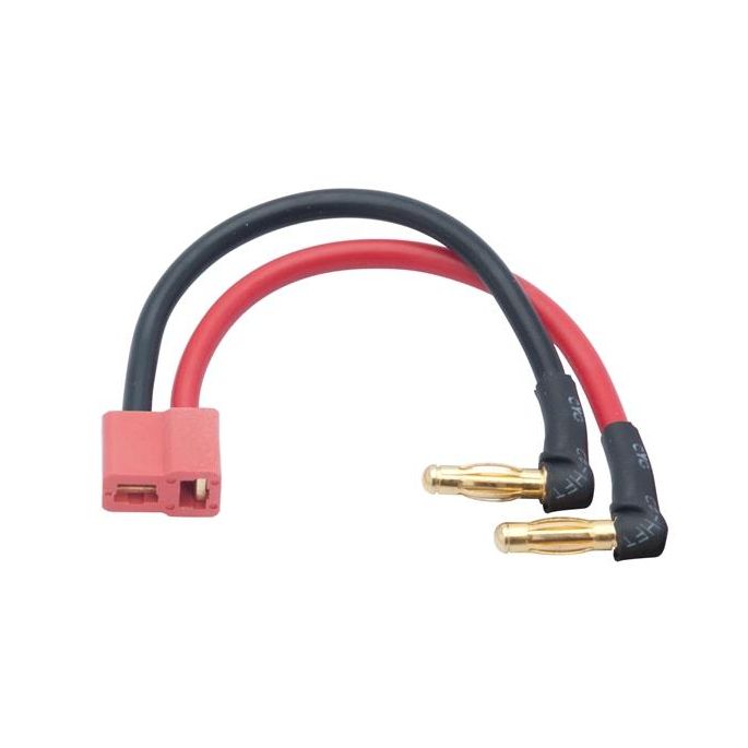 LRP Lipo Hardcase adapter wire (4mm plug to Deans), 65834