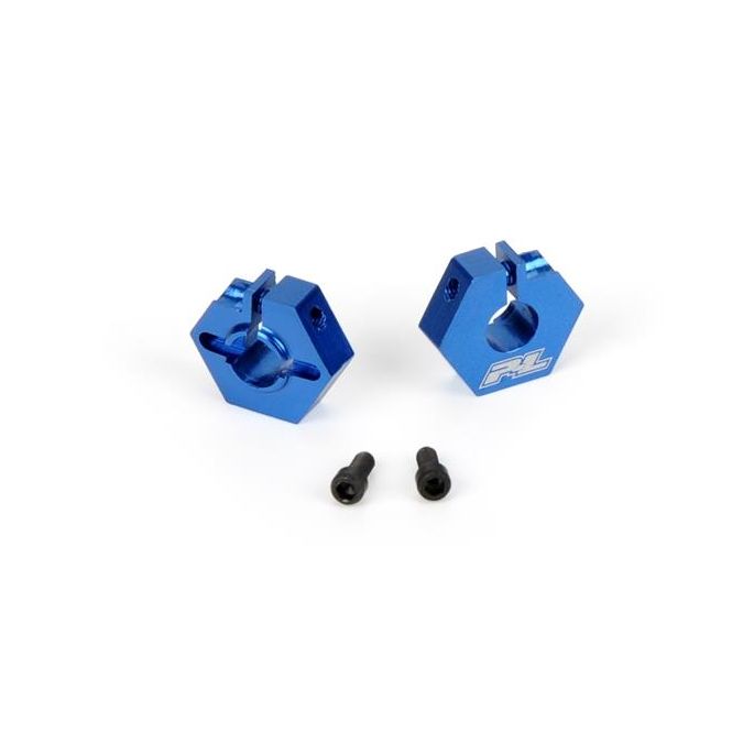 Aluminum 12mm Front Hex Adapters for B4.1, PR6076-00
