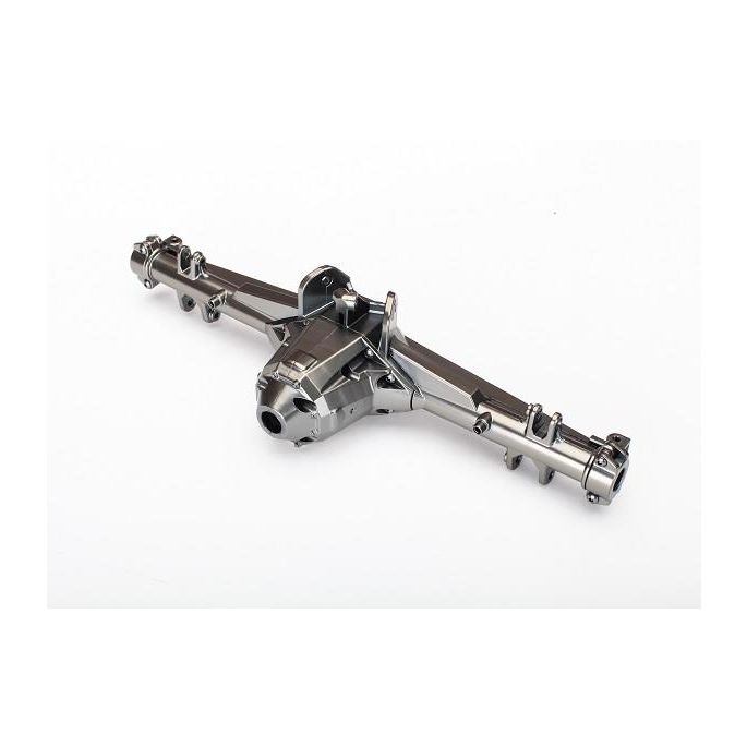 Axle housing, rear/ axle supports, left & right/ axle hub, rear (2), TRX8540X